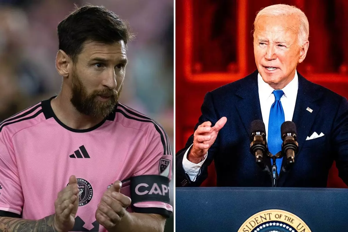 ABD Başkanı Joe Biden, Lionel Messi'ye Özgürlük Madalyası verdi