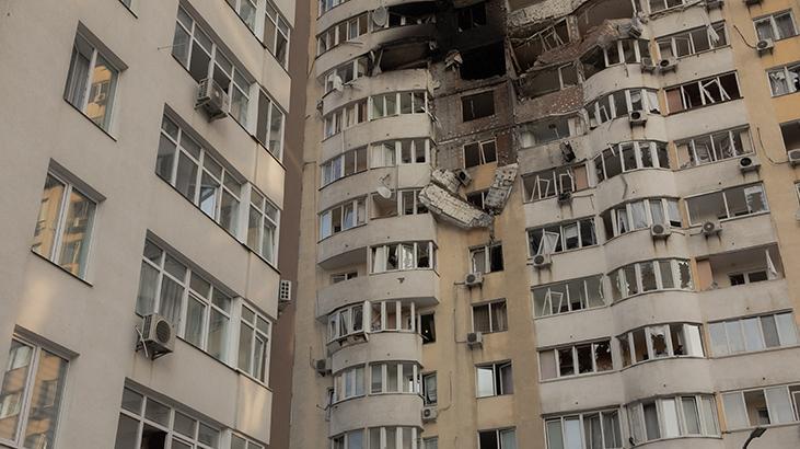 Rusya Kiev'e SİHA ve füzelerle saldırdı: 4 ölü, 20 yaralı