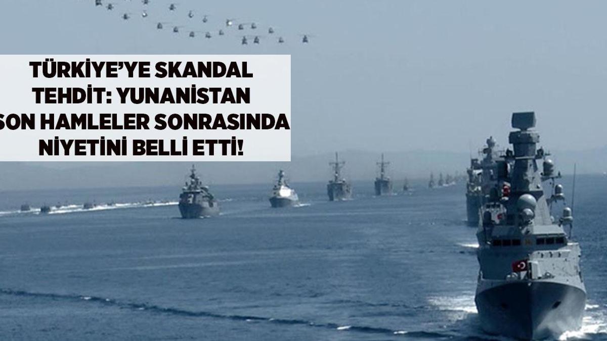 SON DAKİKA HABERLER: TÜRKİYE'YE TEHDİT: YUNANİSTAN SON HAMLELER SONRASINDA NİYETİNİ AÇIKÇA BELLİ ETTİ!